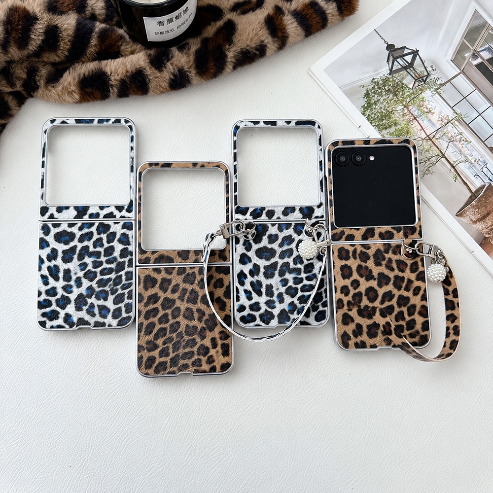 Leopard Print Folding Flip Pho - Luxury Lifestyle Women review and price