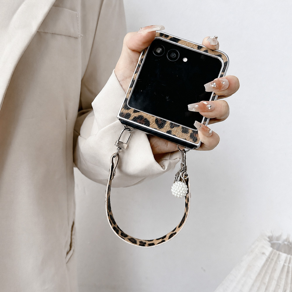 Leopard Print Folding Flip Pho - Luxury Lifestyle Women review and price