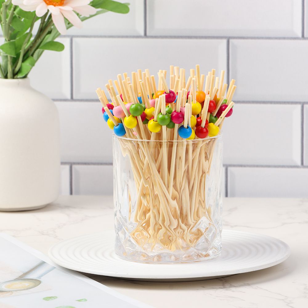 100Pcs Disposable Bamboo Picks - Bamboo Cutlery Set review and price