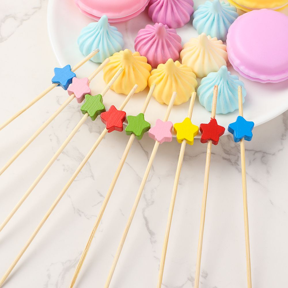 100Pcs Disposable Bamboo Picks - Bamboo Cutlery Set review and price