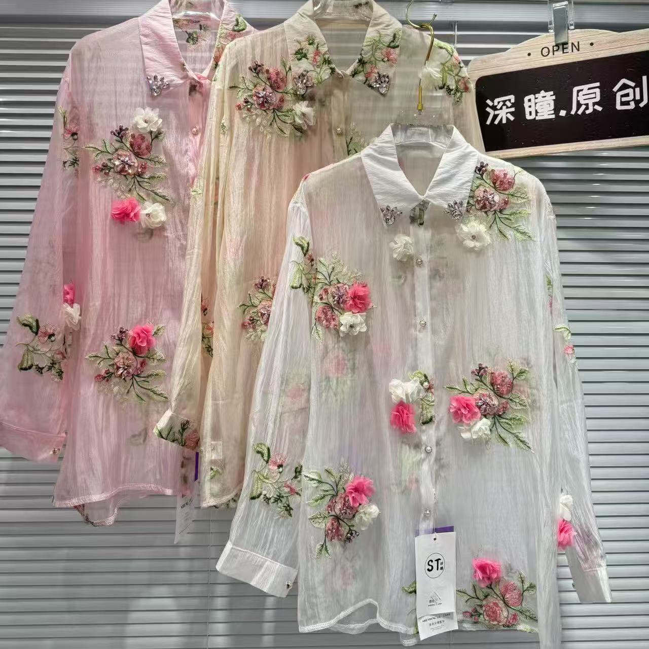 Luxury Style Flowers Embroider - Luxury Lifestyle Women review and price