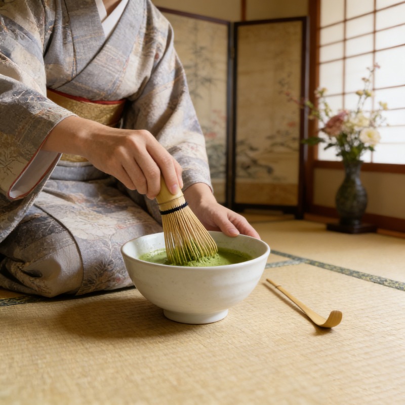 Japanese matcha tea whisk brus - Bamboo Cutlery Set review and price