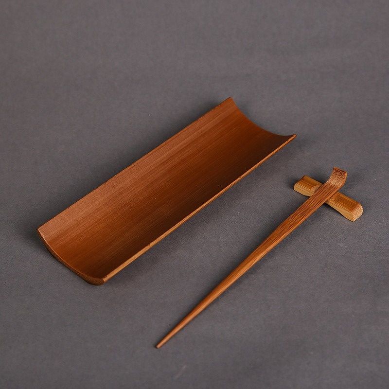 3/4/5Pcs Bamboo Carbonized Tea - Bamboo Cutlery Set review and price