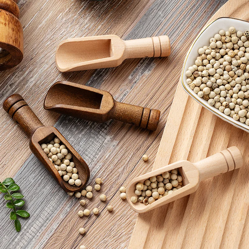 2/5PCS Wooden Coffee Scoop Set - Bamboo Cutlery Set review and price
