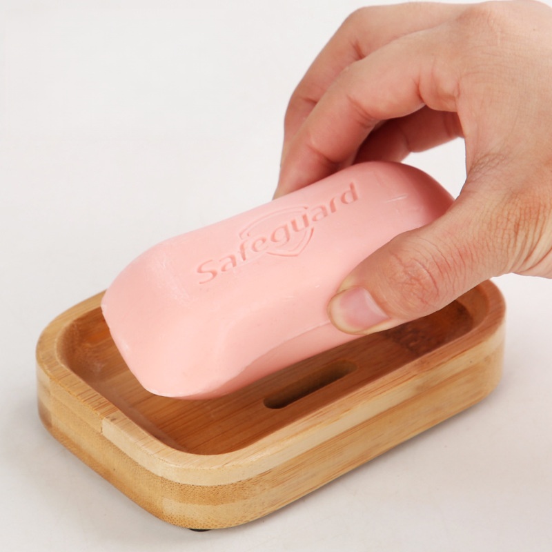 1 Pc Bamboo Wooden Soap Dish,  - Bamboo Cutlery Set review and price