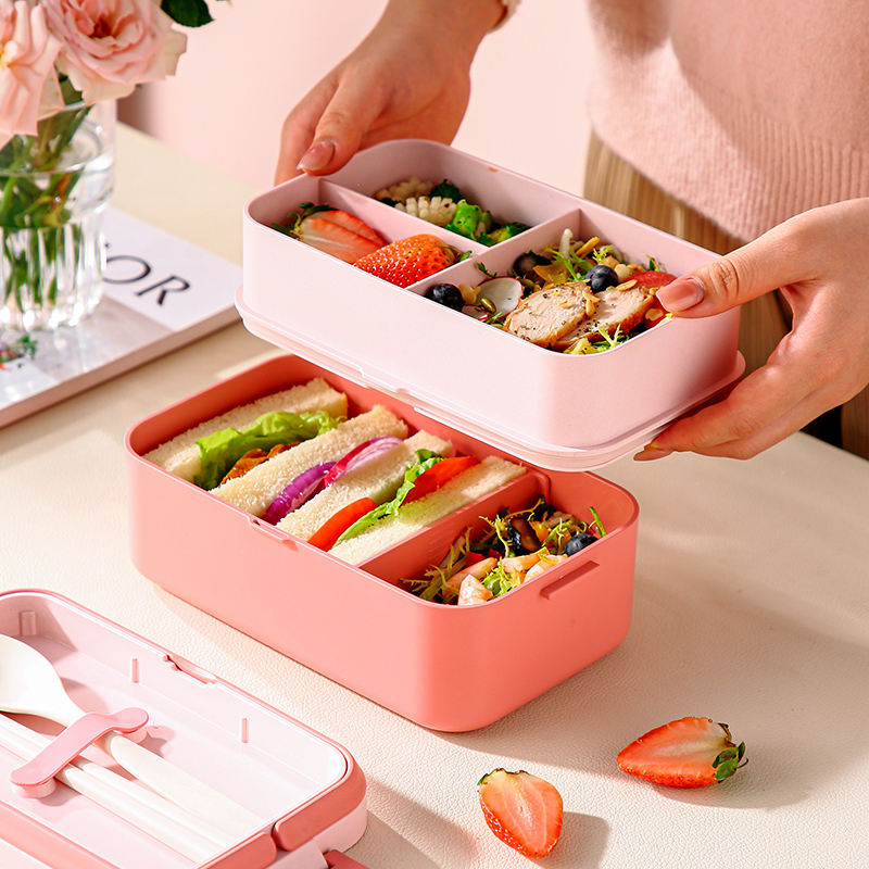 Portable Lunch Box Bamboo Fibe - Bamboo Cutlery Set review and price