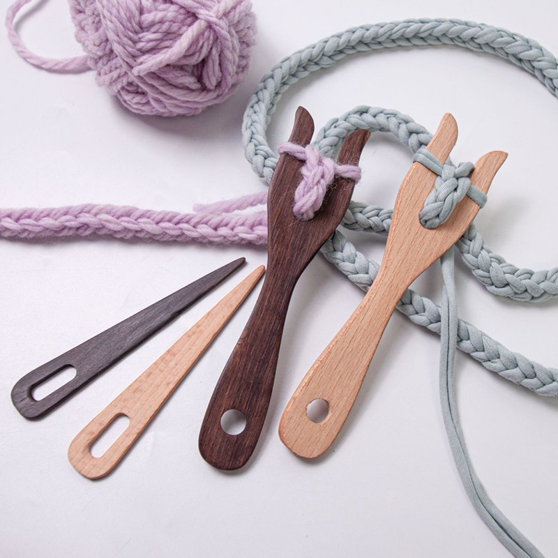 2Pcs Knitting Fork And Eye Nee - Bamboo Cutlery Set review and price