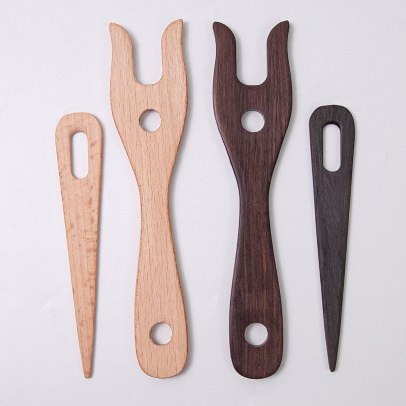 2Pcs Knitting Fork And Eye Nee - Bamboo Cutlery Set review and price